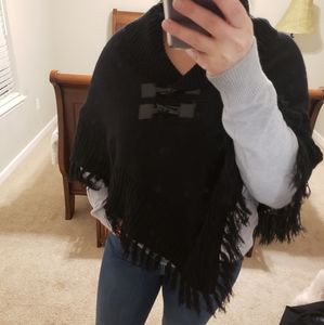 Black poncho